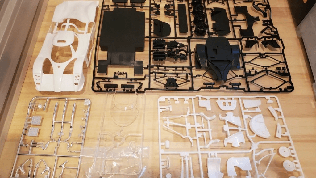 Gunpla model kit parts